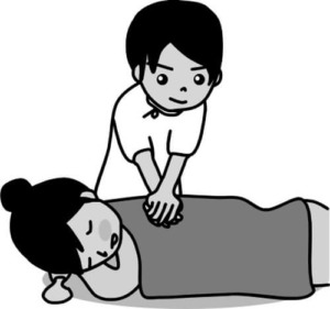 マッサージ施術